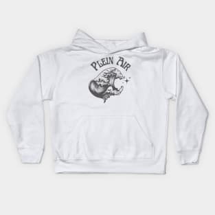 Plein Air Artist Kids Hoodie